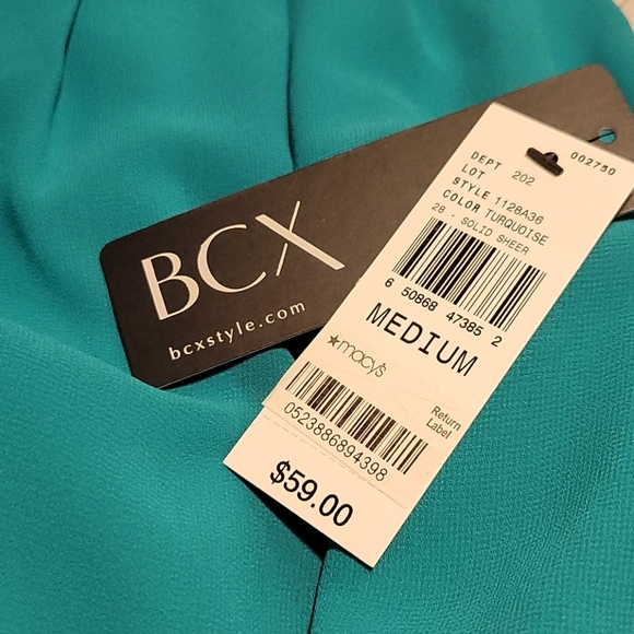 Sold sheer Turquoise dress - Picture 7 of 7